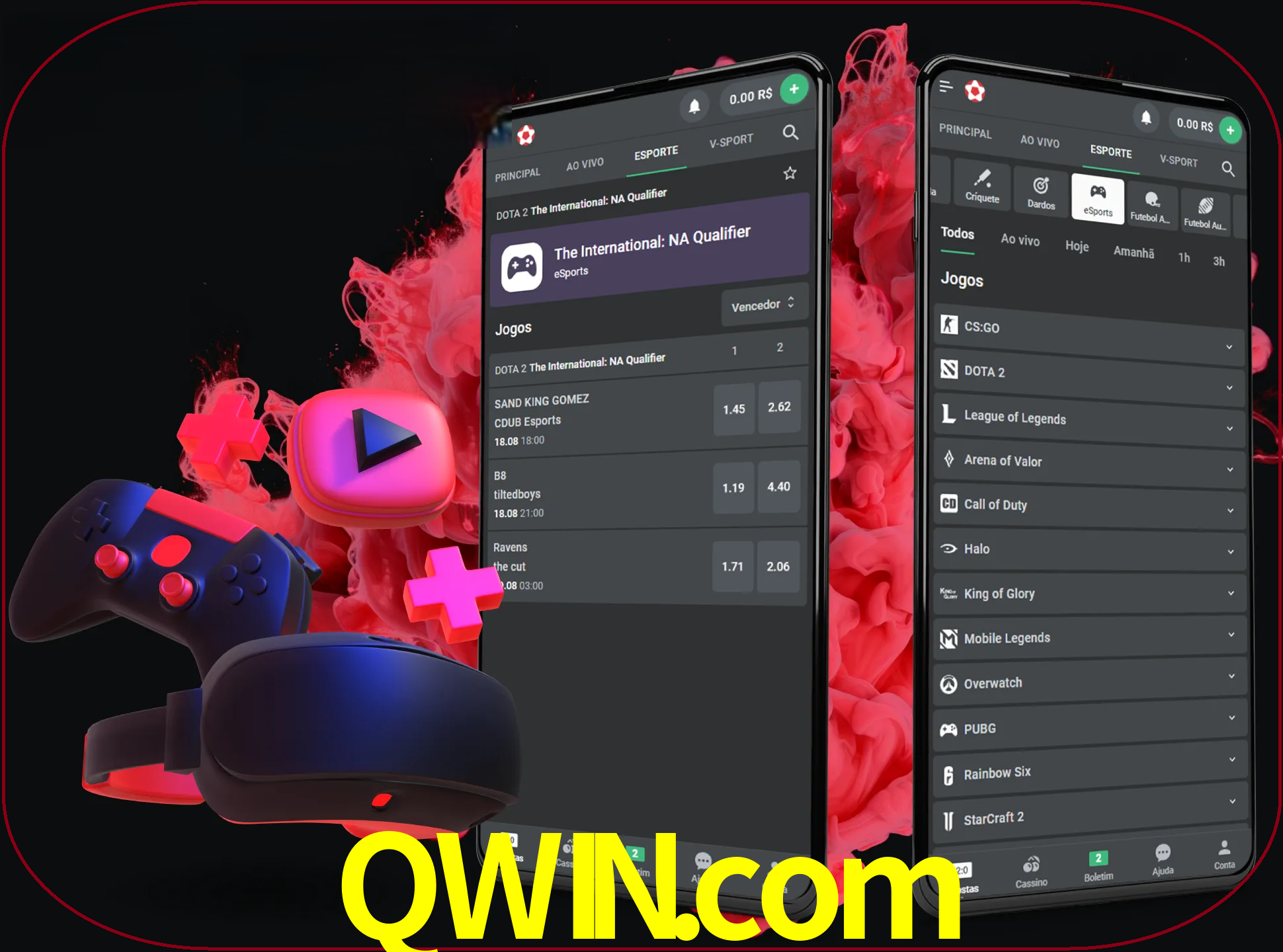 Para ter a aplicação móvel qwin no seu smartphone, basta descarregar o ficheiro apk e seguir as instruções.