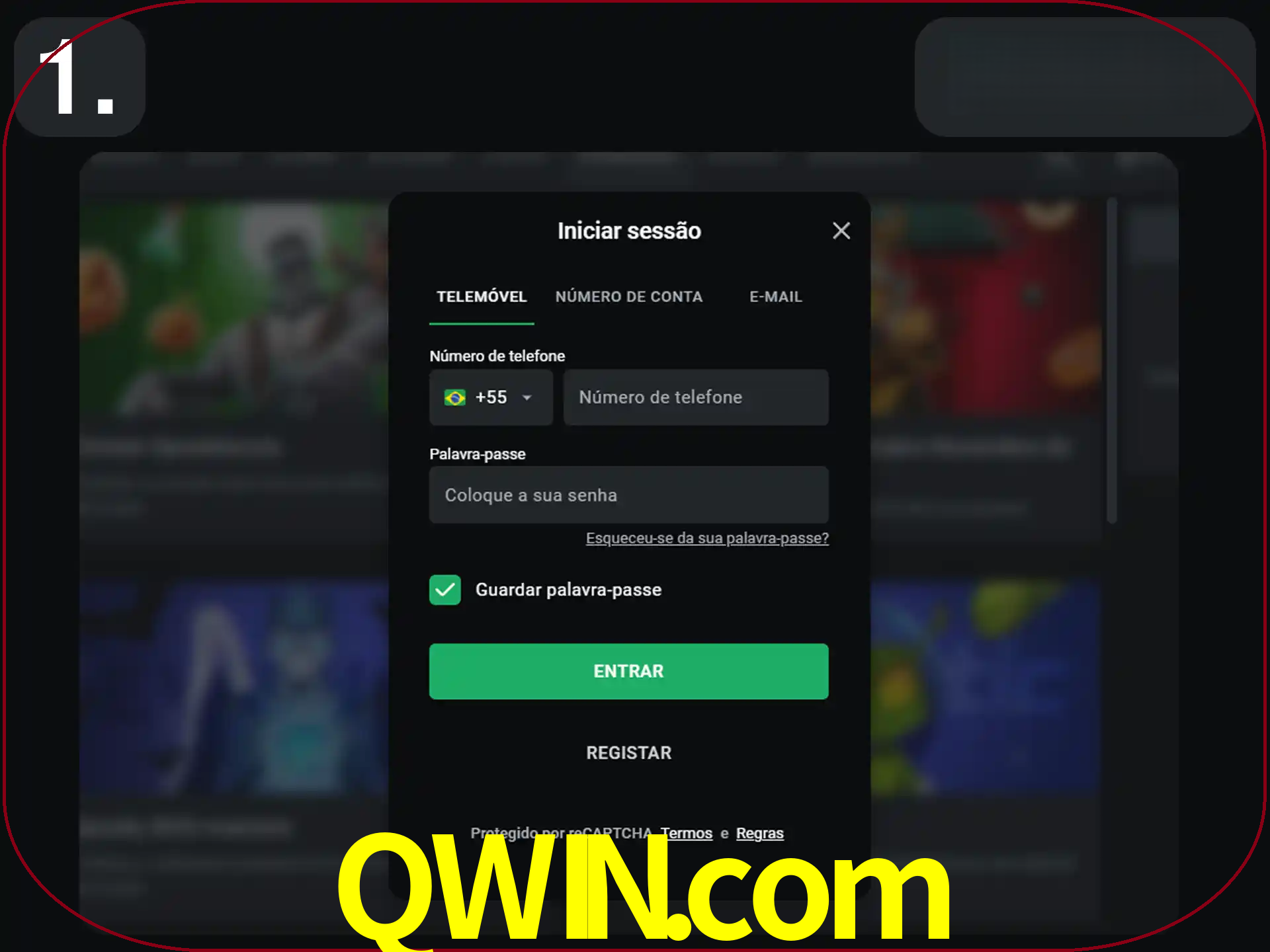Acesse o site.